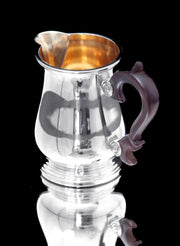 Puiforcat (Hermes), Christofle, Faberge - 5pc. French 950 Sterling Tea Set + Faberge Imperial Egg  Espresso Cups - GORGEOUS !!