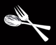 Ravinet d'Enfert - 17 Art Deco Antique French 950 Sterling Silver Flatware Serving Pieces