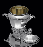 OAMO Art Deco - 5pc. Original French Art Deco 950 Sterling Silver Tea Set, MUSEUM QUALITY !