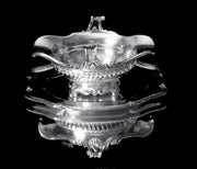 Boin Taburet - Complete Table Service in 950 Sterling Silver, 322pc Flatware Set and 15pc Serving Platter Set