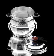 Christofle - 5pc. Original "Gatsby Era" French Art Deco Silver Plate Tea / Coffee Set, Like New, 1920a