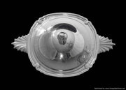 Christofle - 2pc. Covered Art Deco Silver Plate Vegetable Server + Serving Dish - Like New !