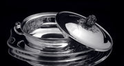 Puiforcat (Hermes) - 3pc. Louis XVI French 950 Sterling Silver Covered Vegetable Server, Serving Platter !