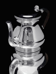 Puiforcat (Hermes) - 6pc. Original French Art Deco 950 Sterling Silver Tea Set, Museum Quality.