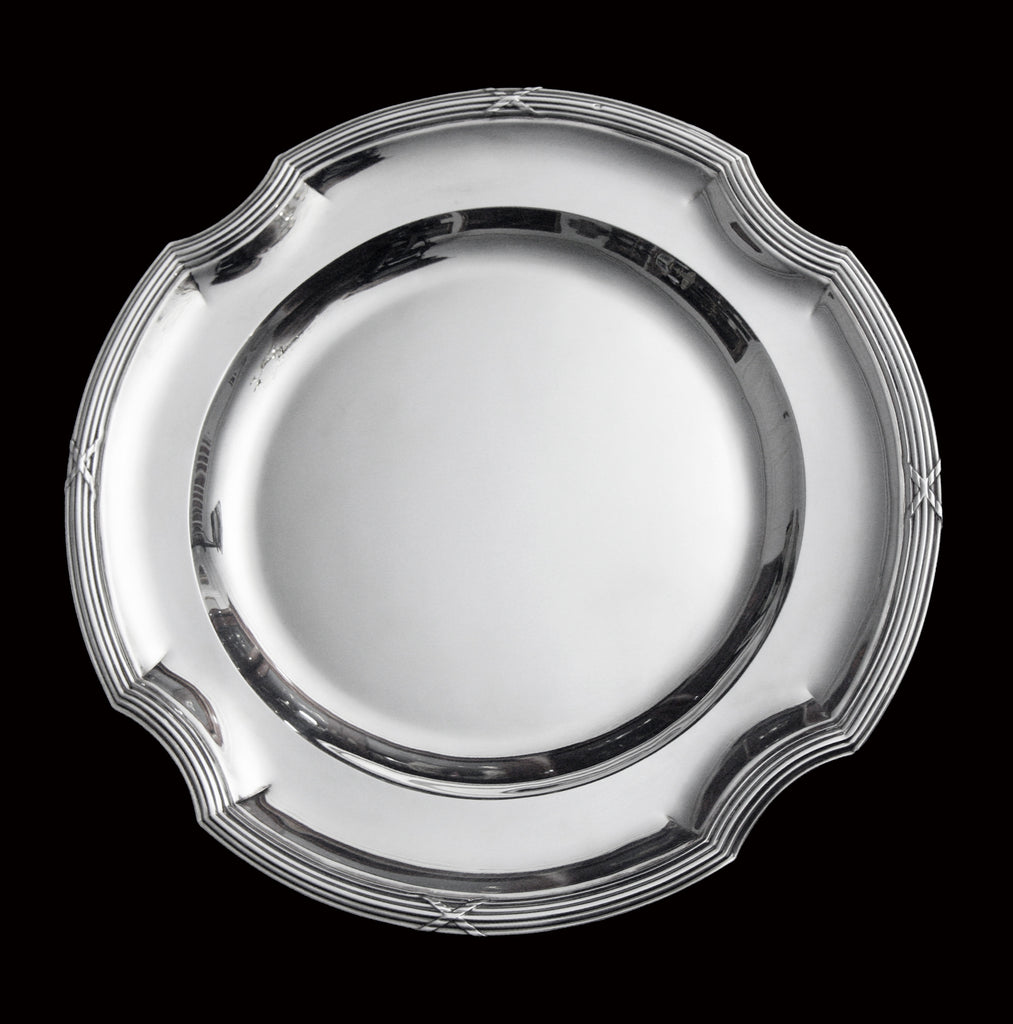 Puiforcat (Hermes) - 2 French Antique Round 950 Sterling Silver