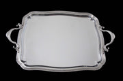 Tetard - 4pc. Original French Art Deco 950 Sterling Silver Tea Set + Serving Tray, Like New !
